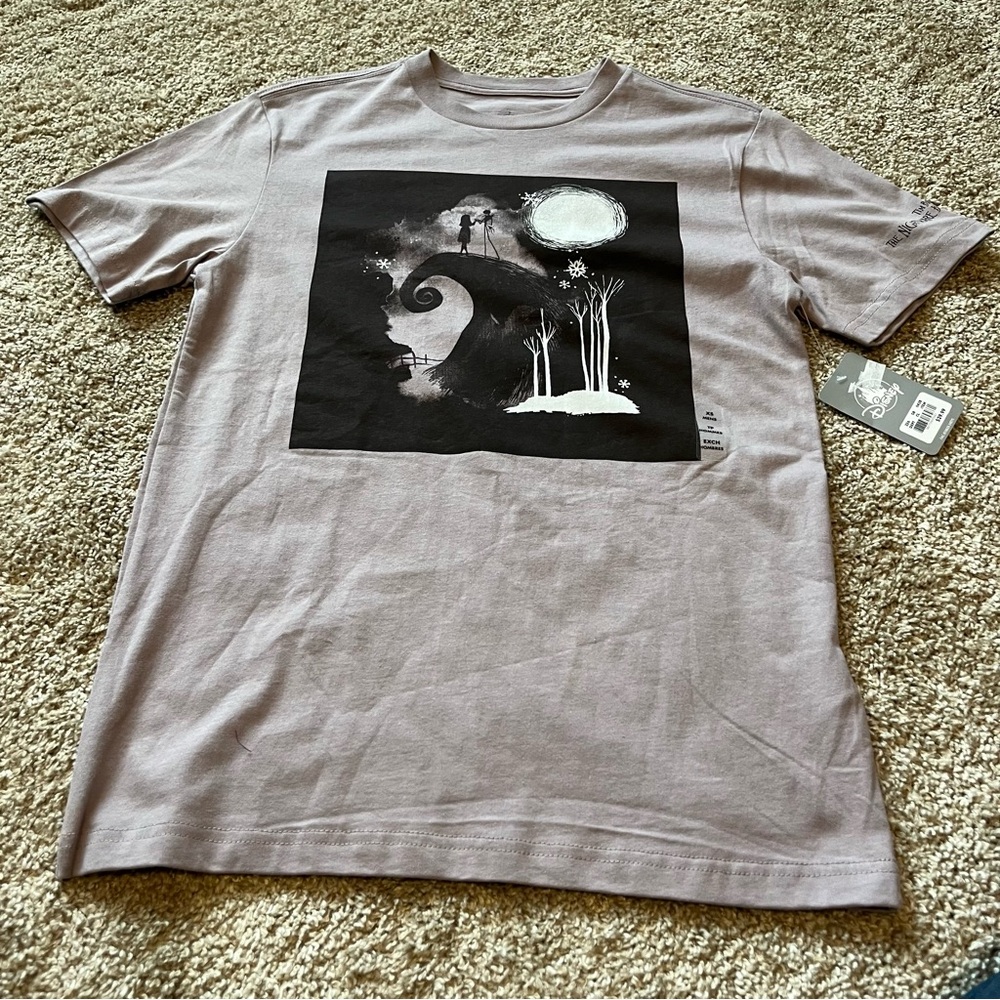 Nightmare Before Christmas Jack and Sally t-shirt